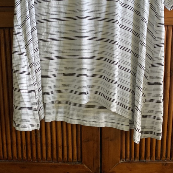 Altar’d State Short Sleeved Women’s Striped Shirt - Picture 5 of 11